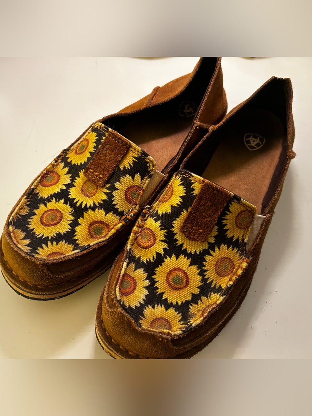 Ariat Sunflower Moccasins Slides